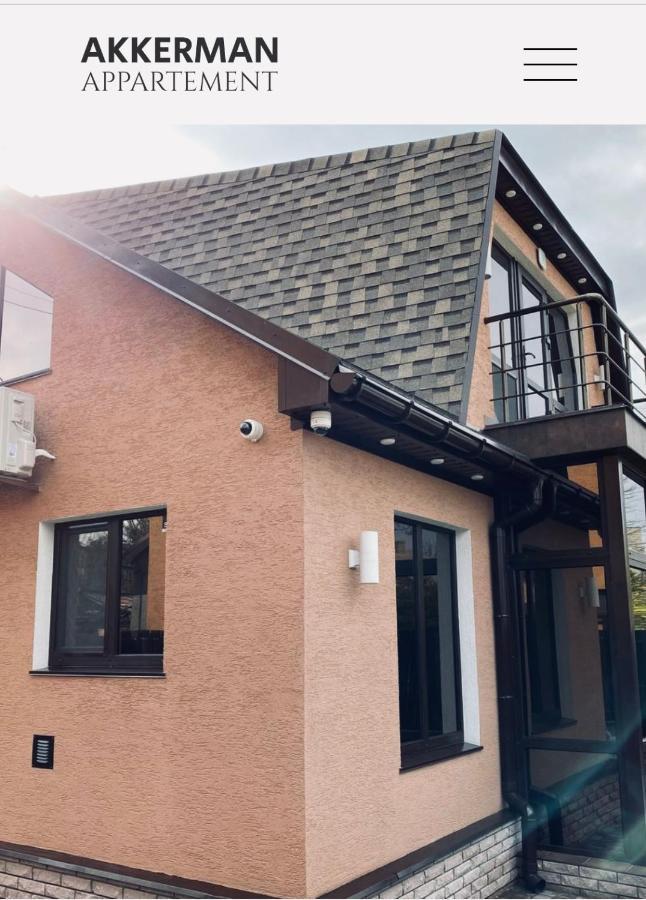 Akkerman-Appartement บิลฮอรอด นีสตรอฟสกาย ภายนอก รูปภาพ